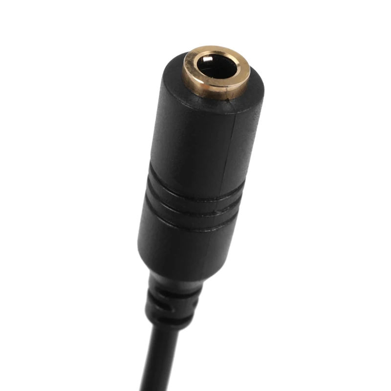 4X 3.5Mm Plug Jack To RJ9 For Iphone Headset To For  Office Phone Adapter Cable