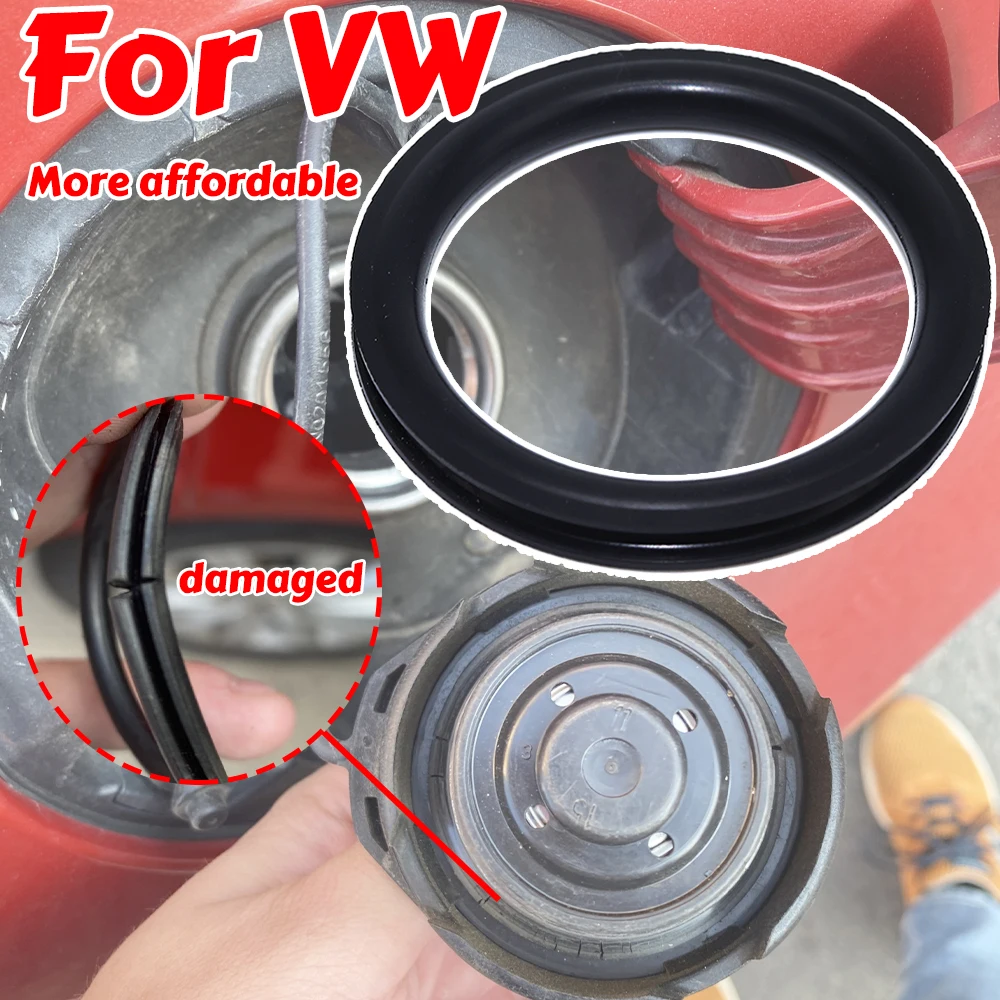 Tank Cap Seal Fuel Filler Neck Gas Cap Repair O-ring Rubber Gasket Washer For VW Amarok Ameo Arteon Beetle Caddy Crafter Eos Fox