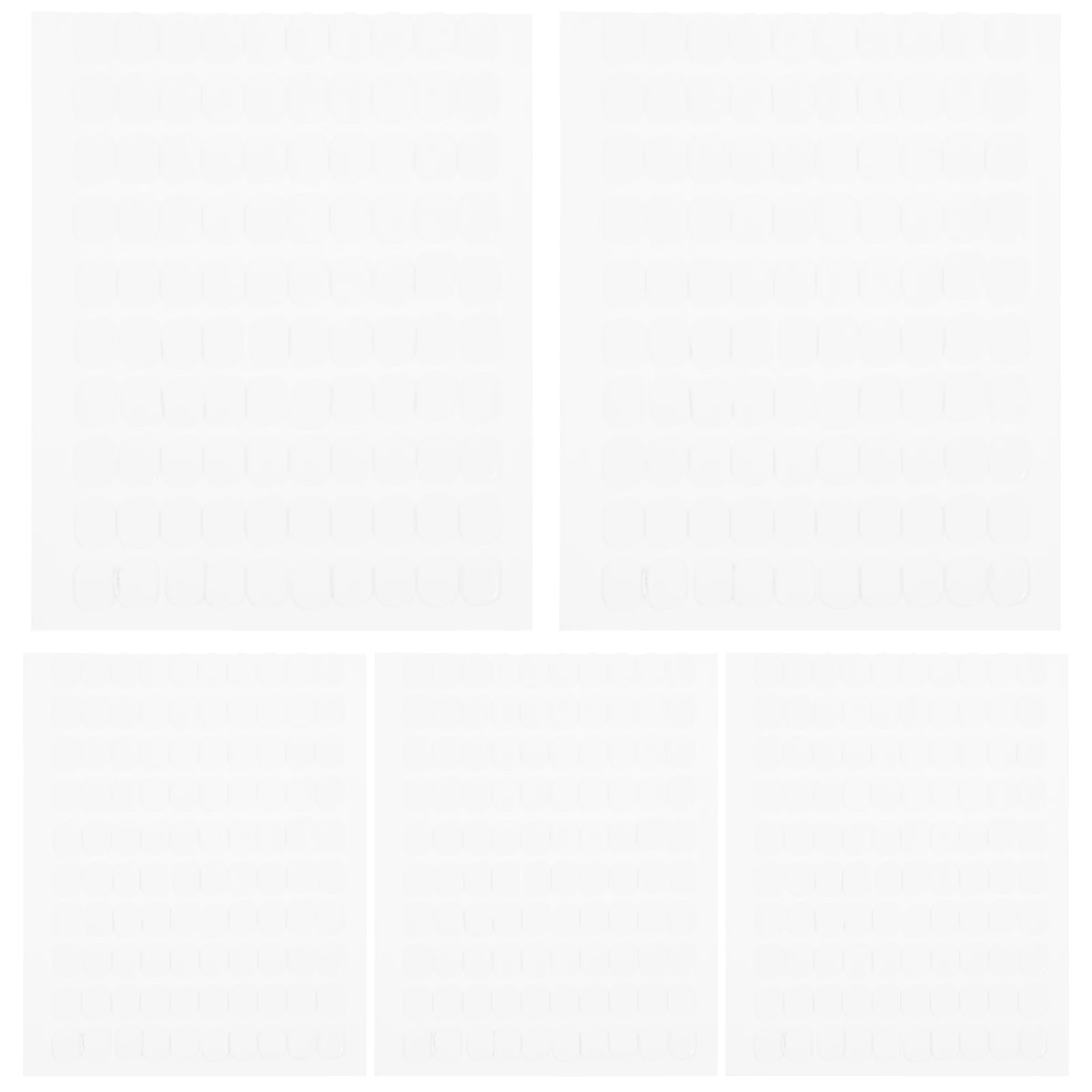 

500 pcs Transparent Removable Mounting Dots Double Sided Adhesive Wall Hanging Clear Sticky Tack Bath Facility
