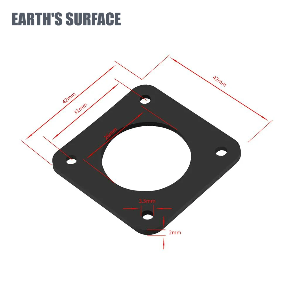 DB-3D Printer Parts Nema 17 Stepper Motor Damper Silicone Shock Absorber Lsolator 42 Motor Absorber For Motor CNC machine parts