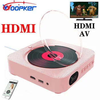 HDMI DVD Player VCD Player CD Music Player Bluetooth 5.0 Built-in Speaker Support HDMI AV Connection TV Projector, etc.