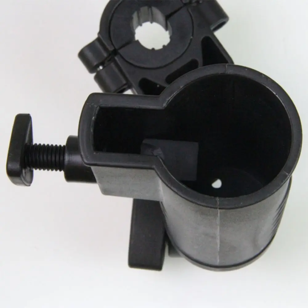 Adjustable Golf Cart Umbrella Support Sturdy Plastic Mount Bracket For Golfing Sports Rain Sun Protection Equipment