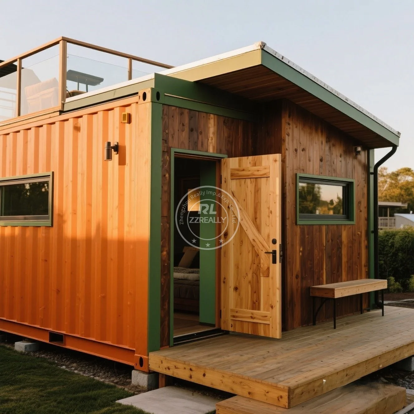 Australia Luxury Prefabricated Folding Container House Modular Mobile Prefab Container House for Family Residency