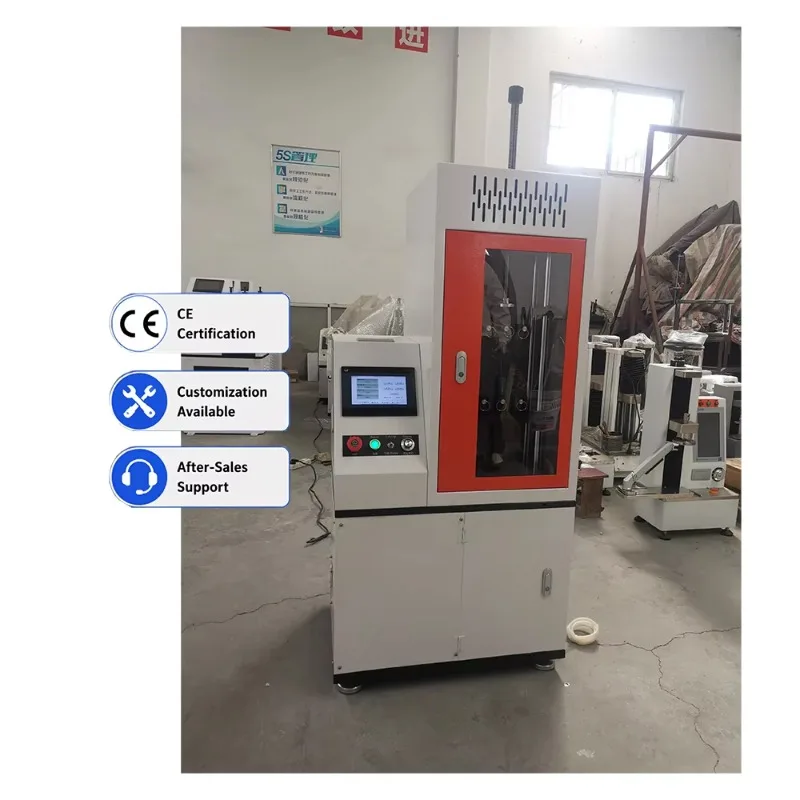 Touchscreen Spring Compression and Tension Fatigue Life Test Machine Spring Axial Fatigue Life Testing Equipment Factory Price