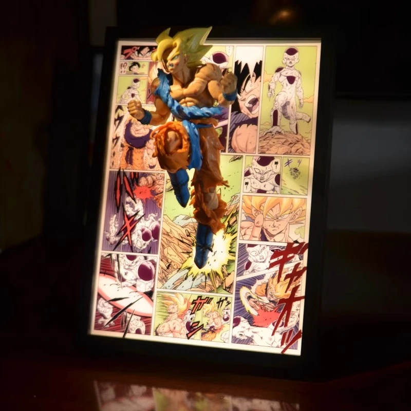 

Аниме Dragon Ball Z Фигурка Стволы Фигурки ПВХ Статуя Sun Wukong Коллекция Модель Игрушки для Детей Подарки Светящиеся Комиксы