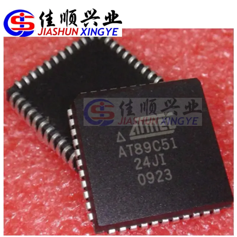 AT89C51-24JI  IC MCU 8BIT 4KB FLASH 44PLCC AT89C51-24JI  8051 series Microcontroller IC AT89C51-24JI