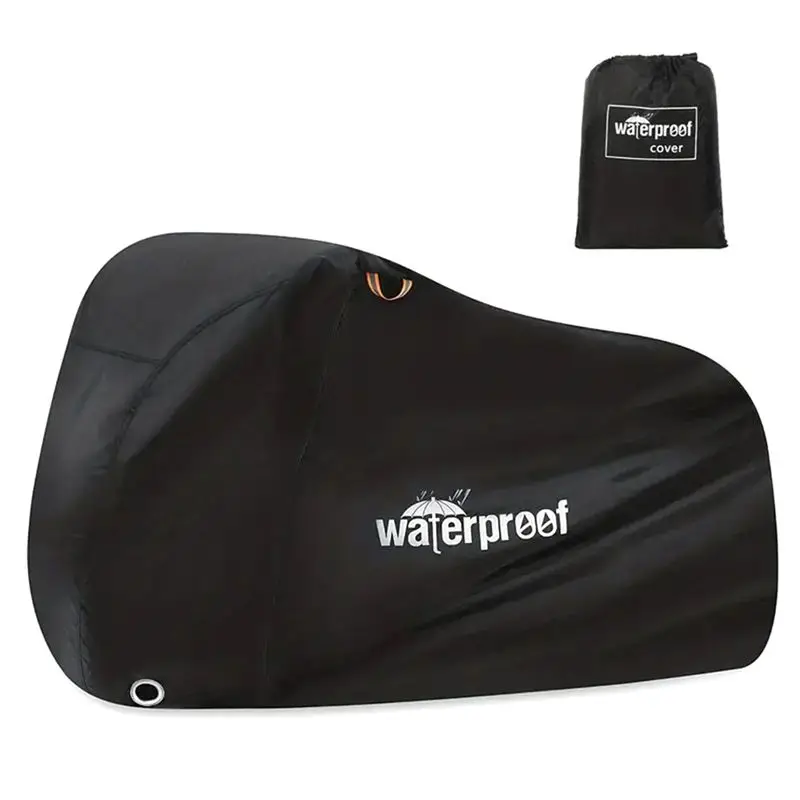 

NEW HOT In Stock-Bike Cover For 1 To 2 Bikes, Waterproof Outdoor Bicycle Storage Protector Rain Sun UV Dust Wind Proof Bicycle C