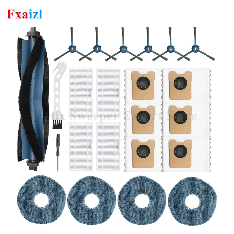 

Для робота-пылесоса Eufy Omni C20, часть основной щетки, боковая щетка, фильтр Hepa, швабра, тканевый мешок для пыли, аксессуары, замена