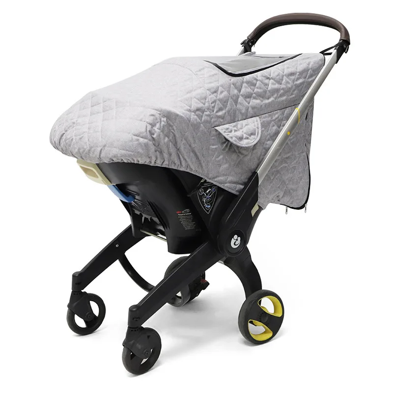 Baby Stroller Windproof Warm Rain Cover for DOONA Cart Safety Seat Windshield Sunshade Cover Winter Baby Stroller Accessories