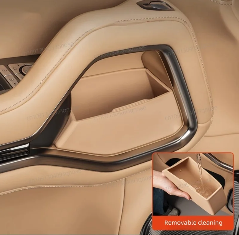 Auto Car Door Storage Box Fit for  BYD Leopard 8 Modification Car Door Slot Silicone Storage Box Car Interior Upgrade Parts