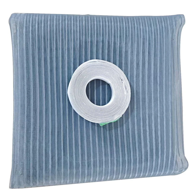 Gray new household mosquito proof window screen self-adhesive diamond mesh no punching screen window screen anti cat scratch