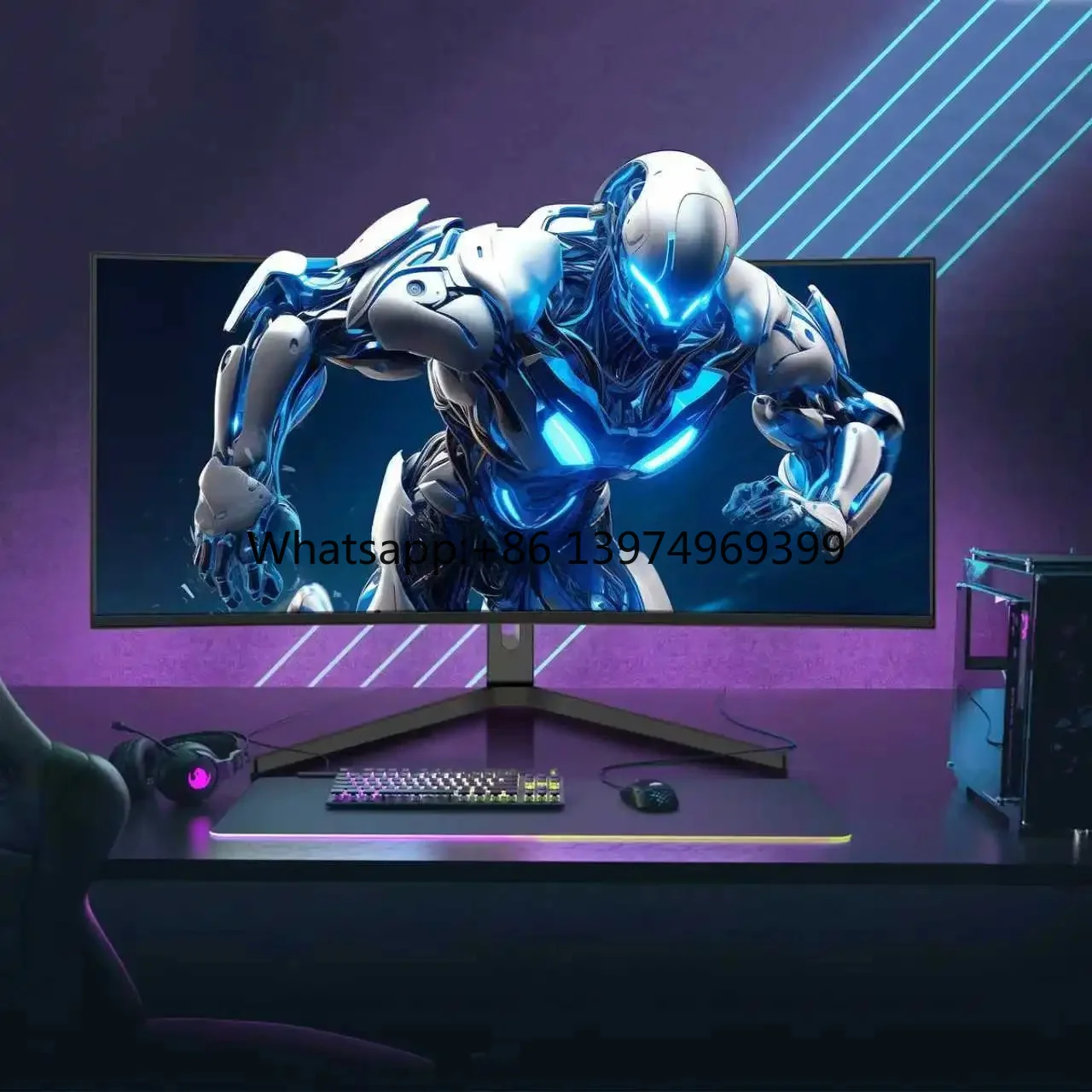 5K 5120*2160P Monitor 40 Inch Ultra Wide PBP PIP Led Computer Screen 2500R Curved 75hz 120hz IPS 1ms Lcd Gaming Pc Monitor