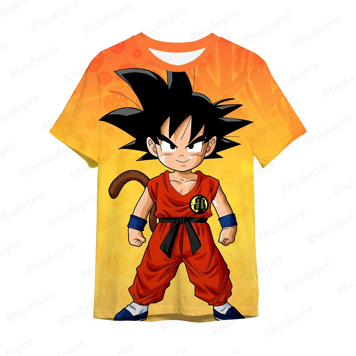 Camiseta de Anime Dragon Ball masculina, roupa estilo Harajuku, alta qualidade, tendência, streetwear, roupa Y2K, 5XL, camisas de presente Anime, 2024