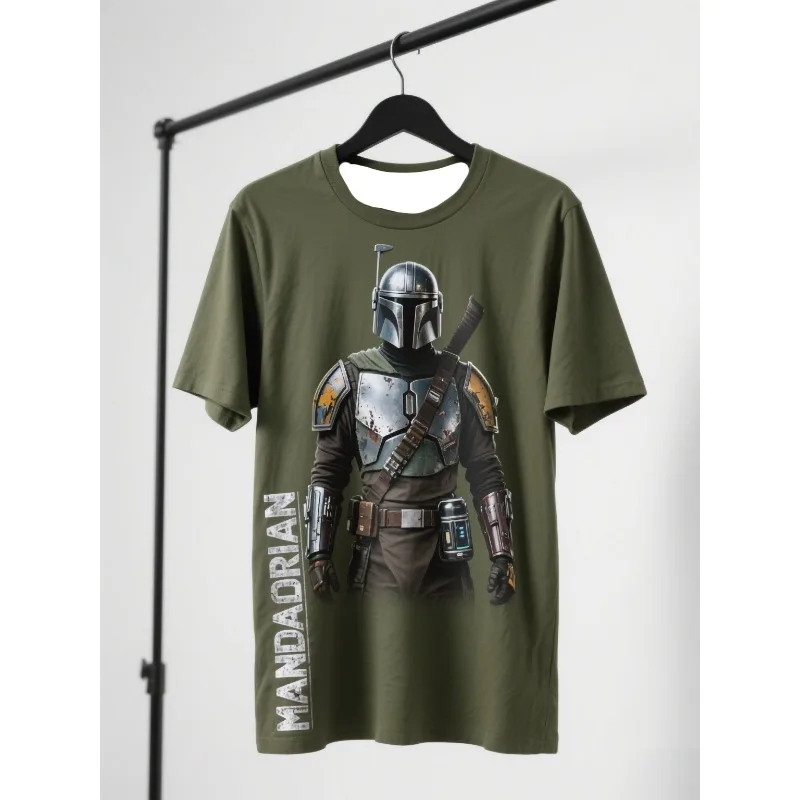 

MOTO- Быстросохнущая футболка для взрослых, яркая мандалорская графика с 3D-принтом