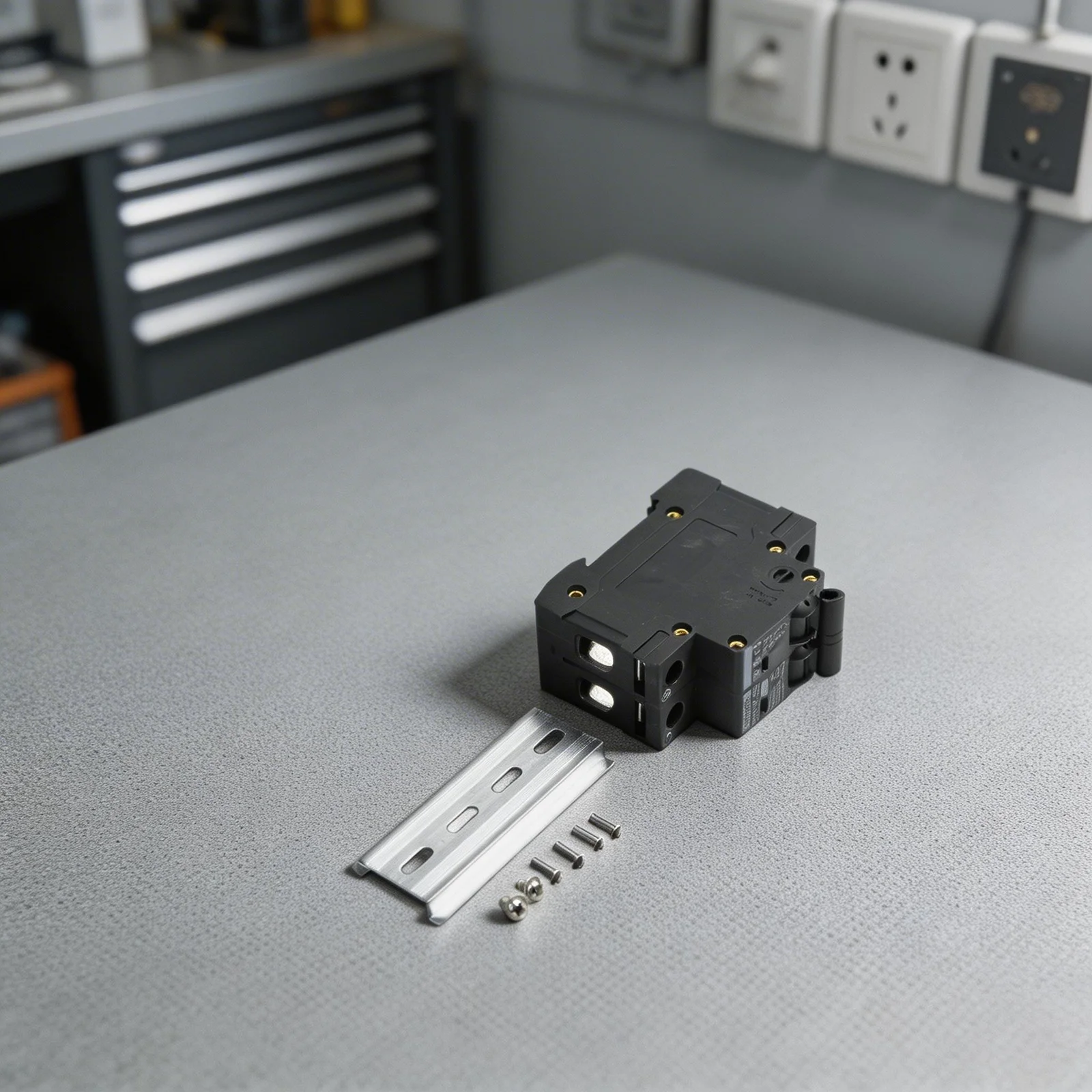 DZ47Z 2P DC-MCB for Solar Power Installations Featuring 1000V DC Voltage Rating 6kA Breaking Capacity and Dual Pole Safety