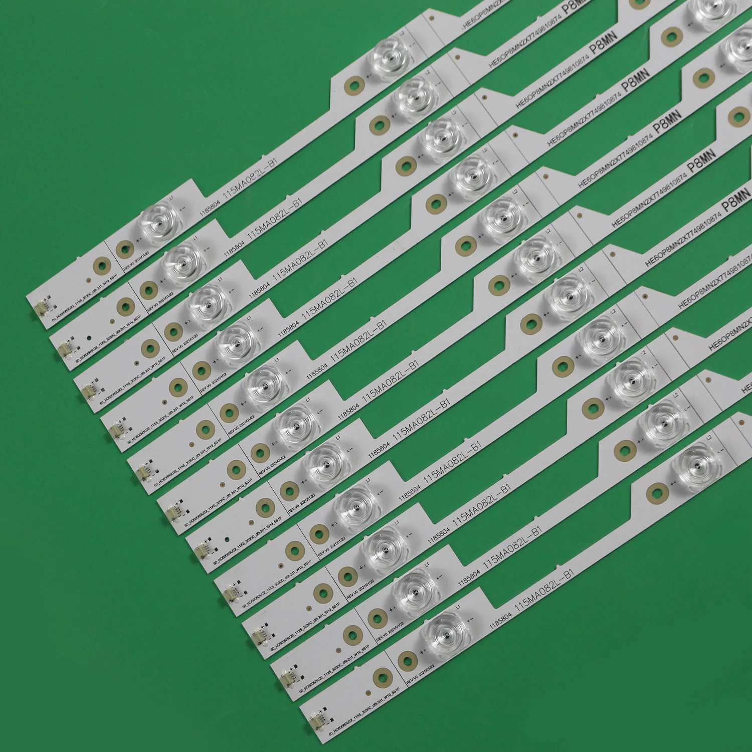 LED Backlight Strip for HISENS_60_HD600N3U22_11X5_3030C_D6T-2D1_W19_5S1P LC-60P6070U 60DU6070 H60NEC5600 HD600N3U22-L2B