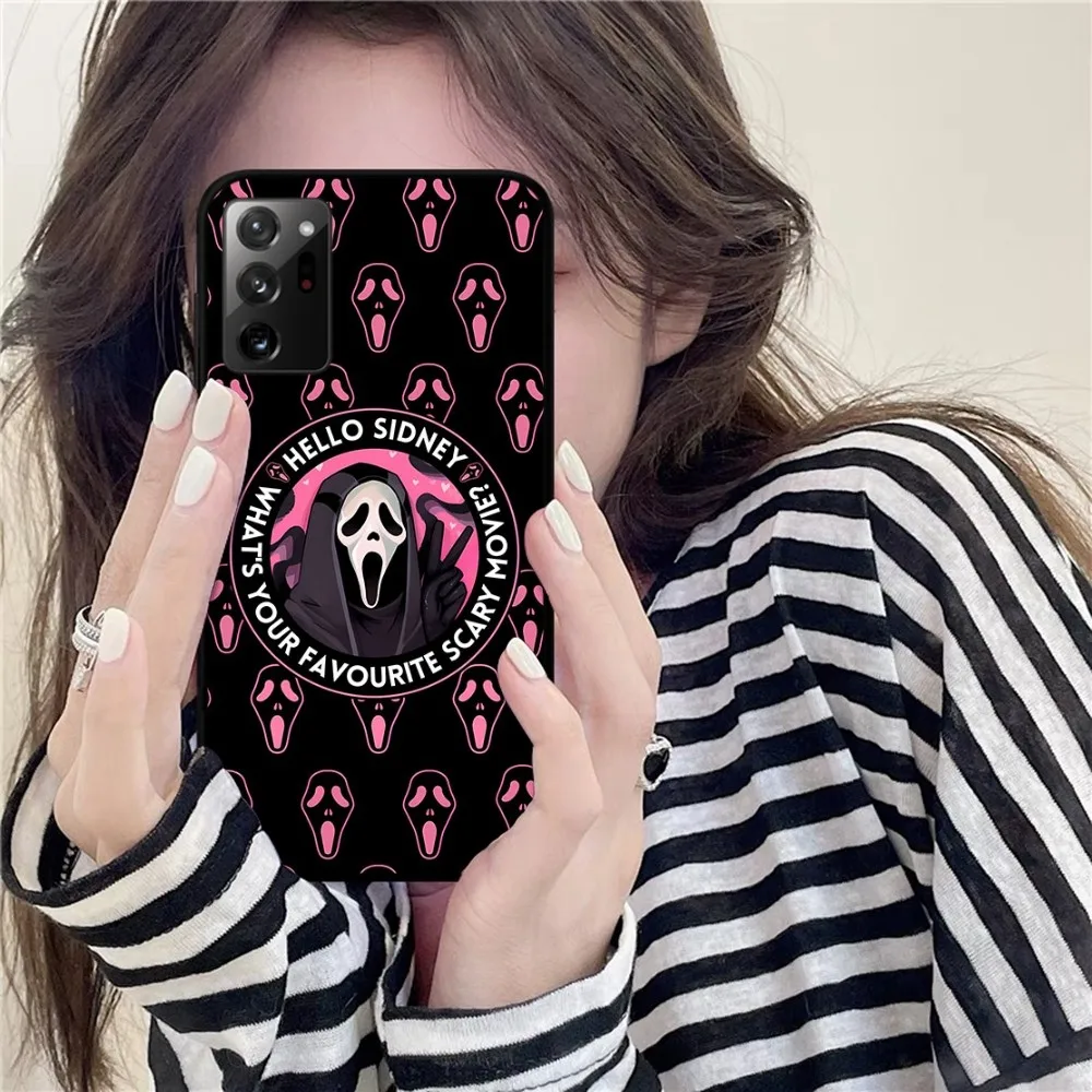 G-Ghostface-S-Scream Phone Case For Samsung Note 8 9 10 20 Pro Plus Lite M 10 11 20 30 21 31 51 A 21 22 42 02 03