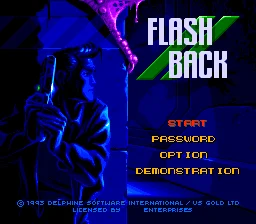 Flashback 16bit MD Game Card For Sega Mega Drive For Genesis System