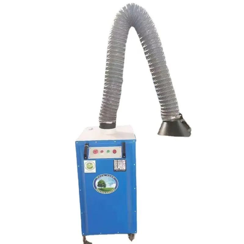 Industrial Portable Smoke Extractor Smoke Dust Collector Welding Smoke Extractor