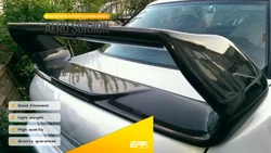 Carbon Fiber Rear Spoiler (With brake lights) For Subaru Impreza GC8 STI Glossy Finish Trunk Wing Boot Lid Splitter Tuning Kit