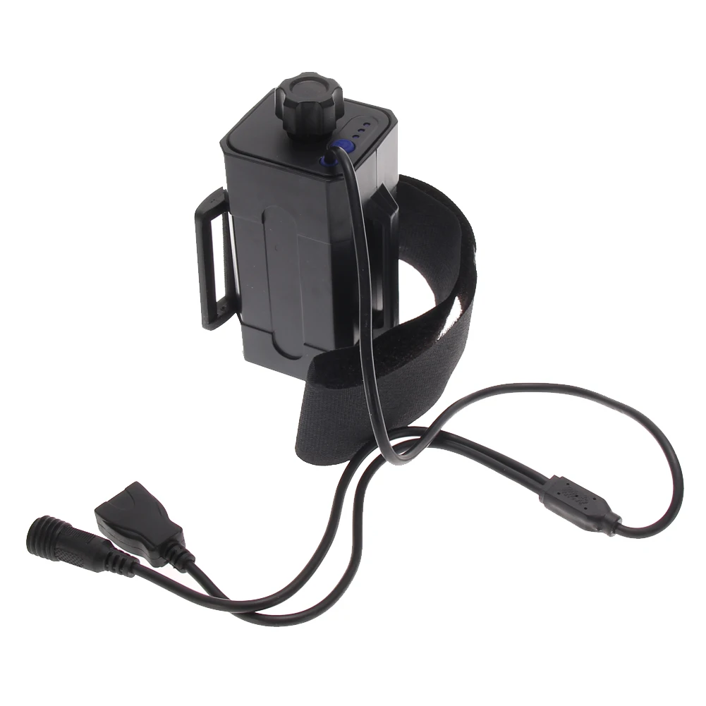 Afbeelding 3: 4x 18650 waterdichte batterijhouder voor fietslamp