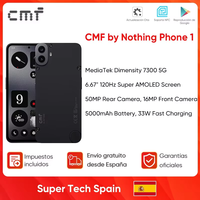 CMF by Nothing Phone 1 8GB+128GB/8GB+25GB MediaTek Dimensity 7300 6.67'' 120 Hz Screen 33W Fast Charging 50MP Camera 5G Phone
