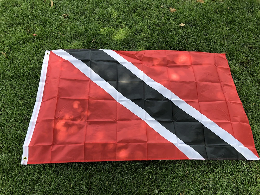 SKY FLAG free shipping 90x150cm Trinidad And Tobago National Flag high quality polyester hanging banner For Decoration