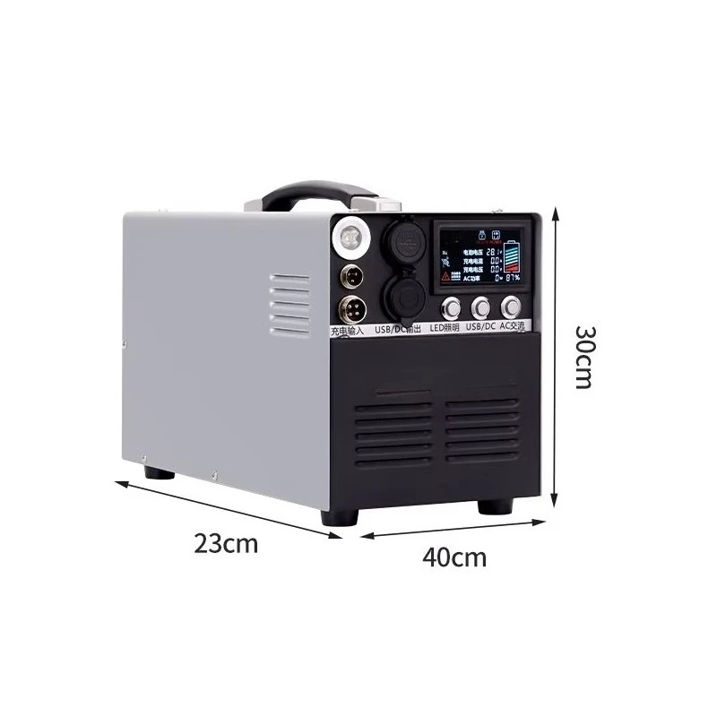 Portable Solar Generator Power Station 1700W/2000W Lifepo4 Battery 1700wh Camping Standby Power 220v Single for Camping