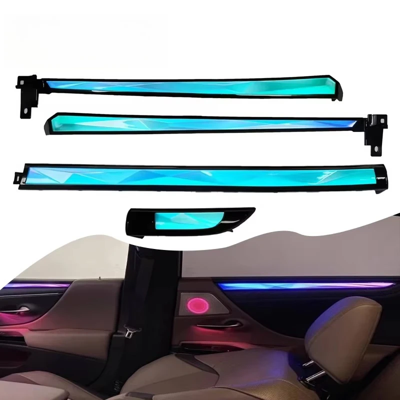 Auto Interior Lighting LED Kit for Lexus ES 2018-2025 64-Color Crystal Dynamic Symphony Car Ambient Light Atmosphere Light