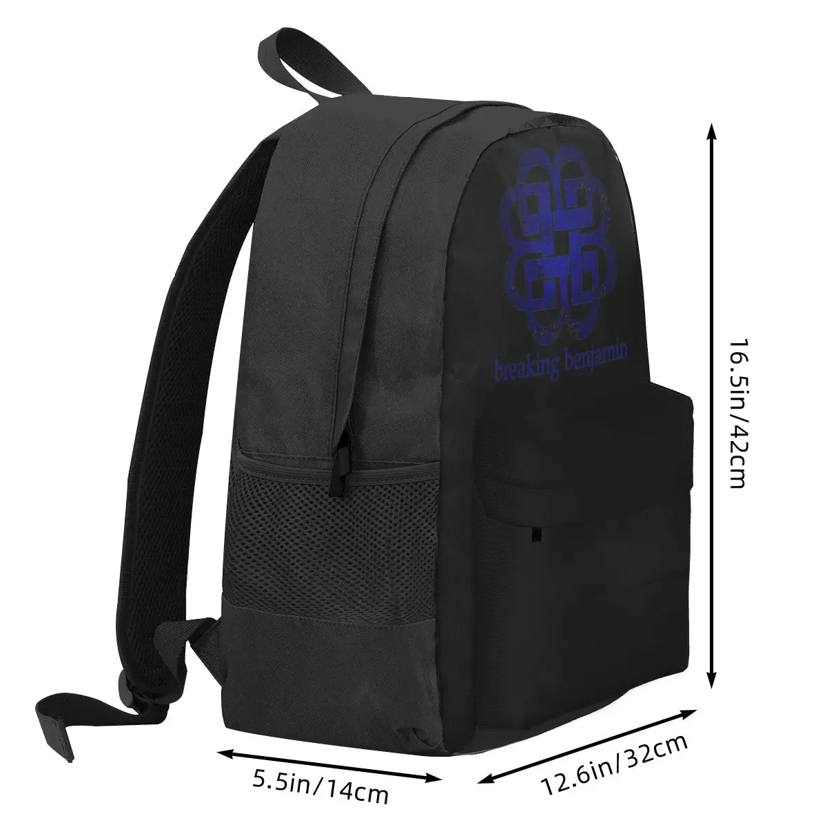 Bby Is Blue Backpack Hot Sale Daypack Large Capacity Boys Girls BookBag School Bag Shoulder Bags for Men Women