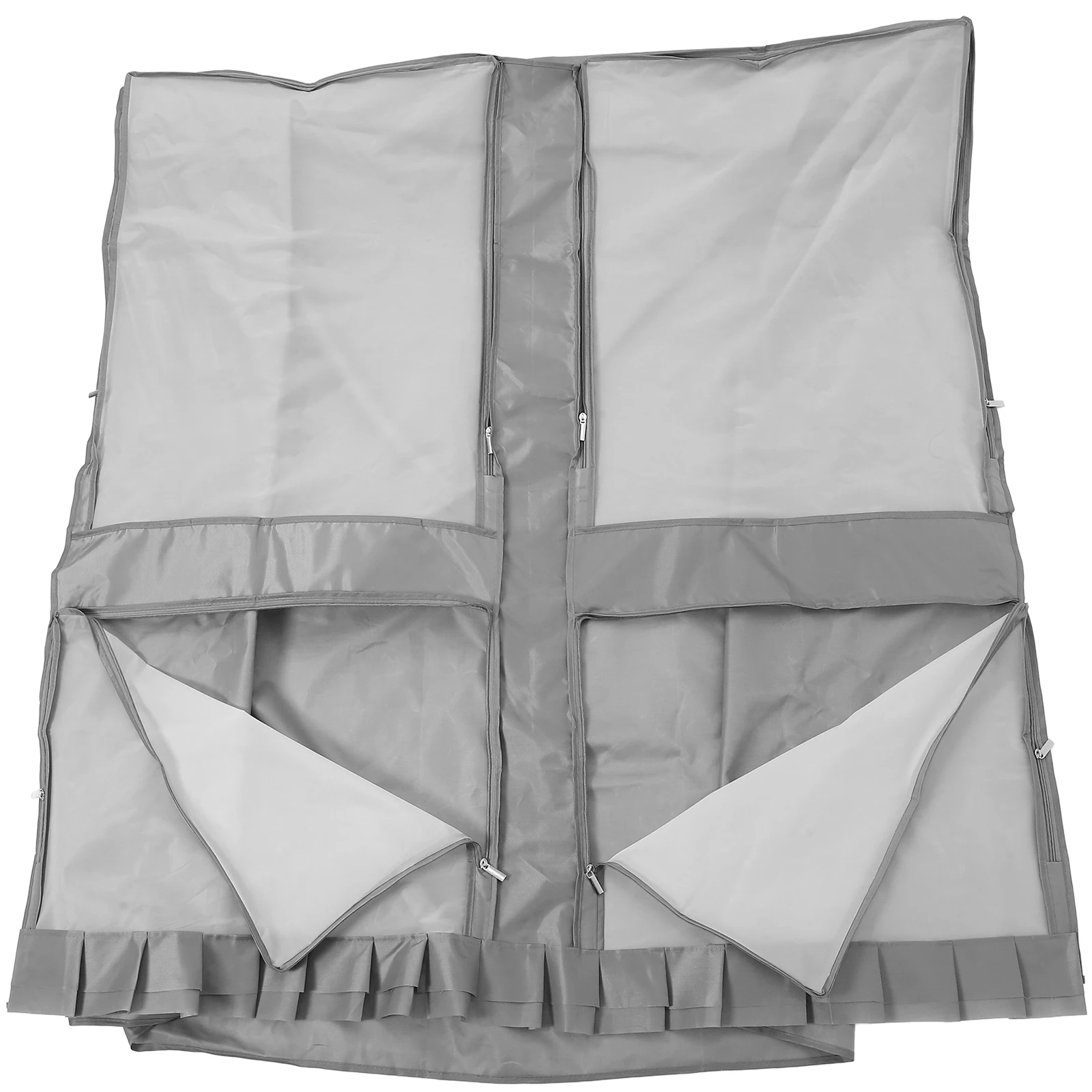 

Dust Cover for Clothing Racks Clear Wardrobe Oxford Cloth Hanging Garment Bag Clothes Protection Storage Solution
