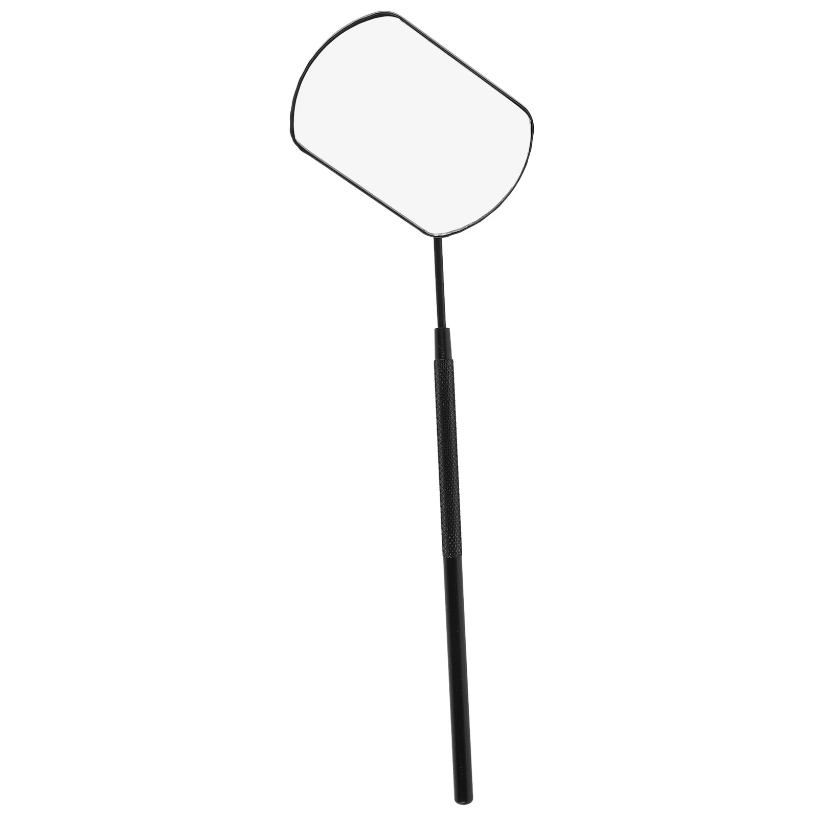Stainless Steel Eyelash Extension Mirror Small Metal Handheld Lash Mirror for Salon Makeup Portable Lash Inspection Tool