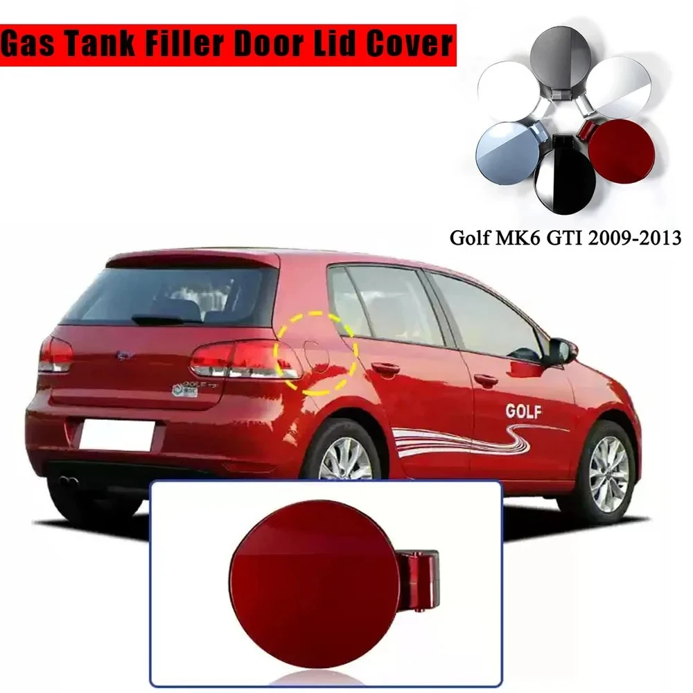 

Неограниченная черная, красная крышка заливной горловины топливного бака, крышка клапана для VW Golf MK6 GTI 2009 2010 2011 2012 2013 5K6809857C GRU