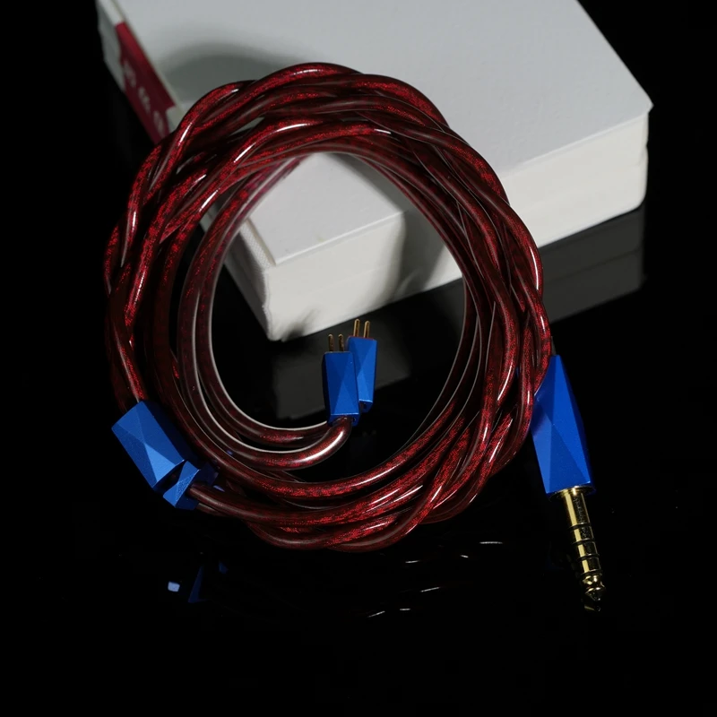 Culemi-02 Upgrade-Kabel, kompatibel mit Truthear ZERO:RED HIFIMAN DaVinci MMCX/0,78 mm 2-polig/QDC/Dual 3,5 mm, 3,5/4,4 mm symmetrisch – Detail 12