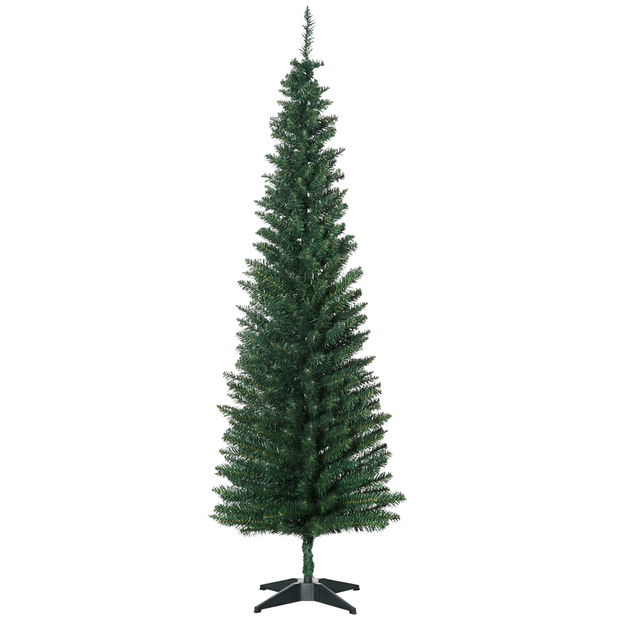 Homcom Kunstkerstboom Pvc Plastic Meta