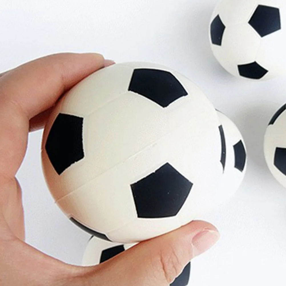

10pcs PU Stress Relief Soccer Mini Football Toys for Kids Stretchy Party Favors Emotional Release Toddler Sports