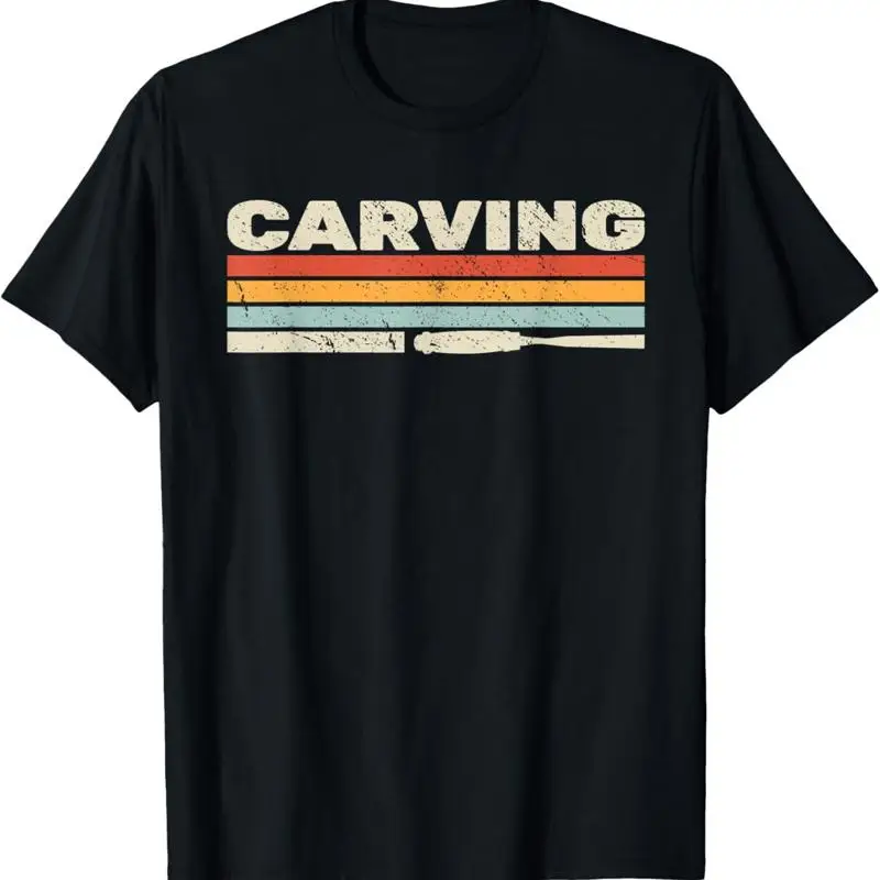 Carving Woodworking retro woodworker men vintage Woodcar T Shirt