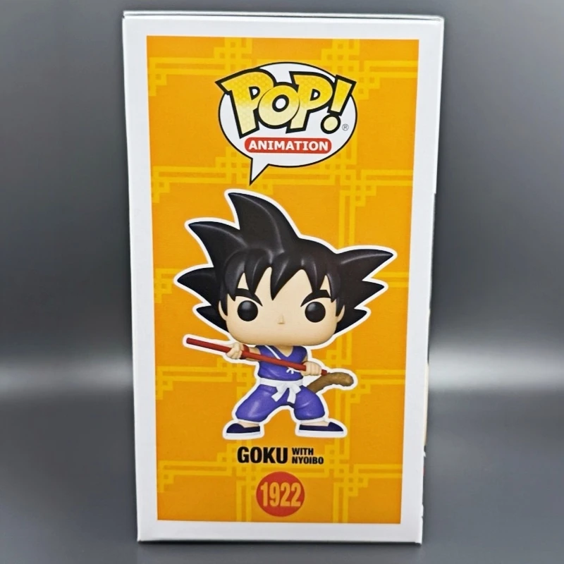 Goku with Nyoibo #1922 Funko Pop! Original Dragon Ball Vinyl Figure Desktop Ornament Toy Anime Collectible Model Gift for Fans - view 4