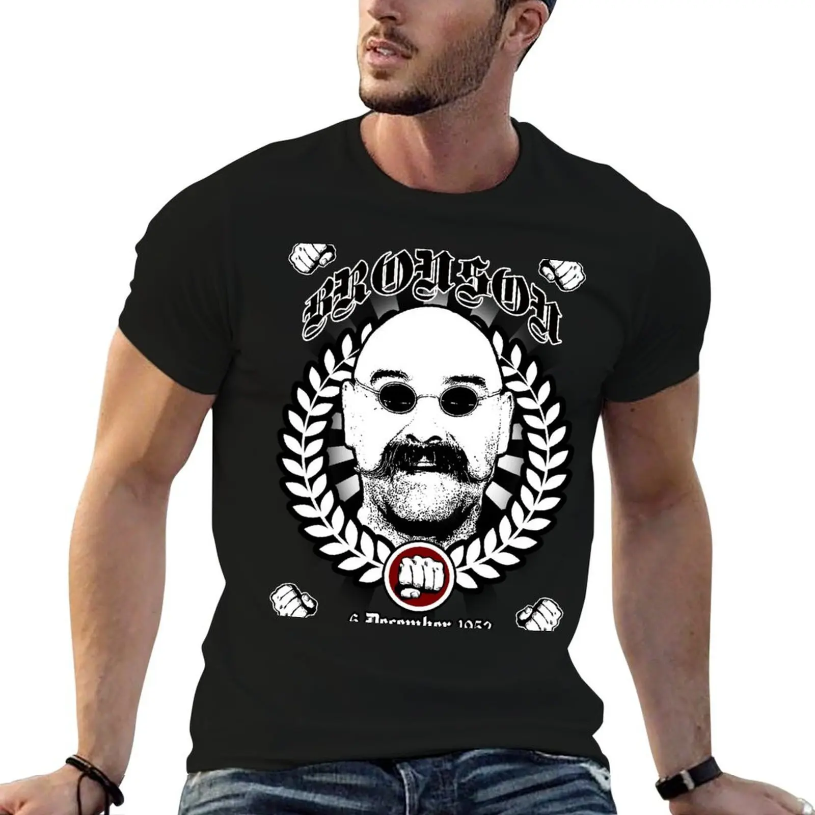 

Bronson (Michael Gordon Peterson) T-Shirt t shirts for man cotton funny t shirt for man T-Shirt