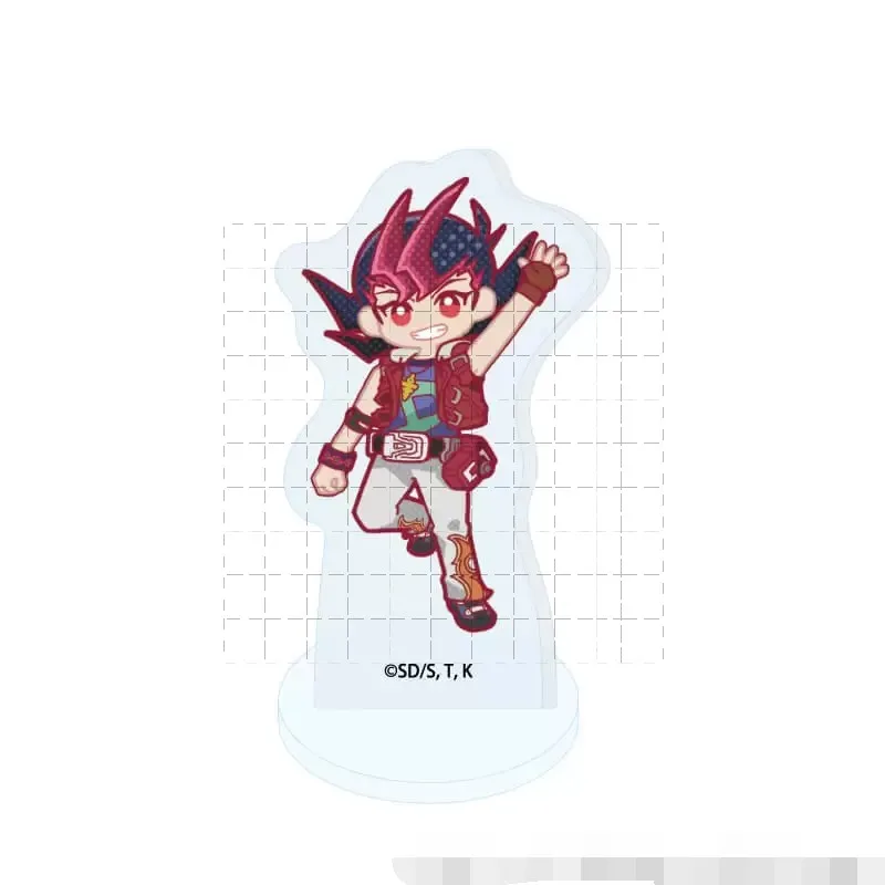 Game Yu-Gi-Oh! ZEXAL Acrylic Stand Doll Anime YuGiOh Kamishiro Ryoga Tsukumo Yuma Mini Figure Model Plate Cosplay Toy for Gift