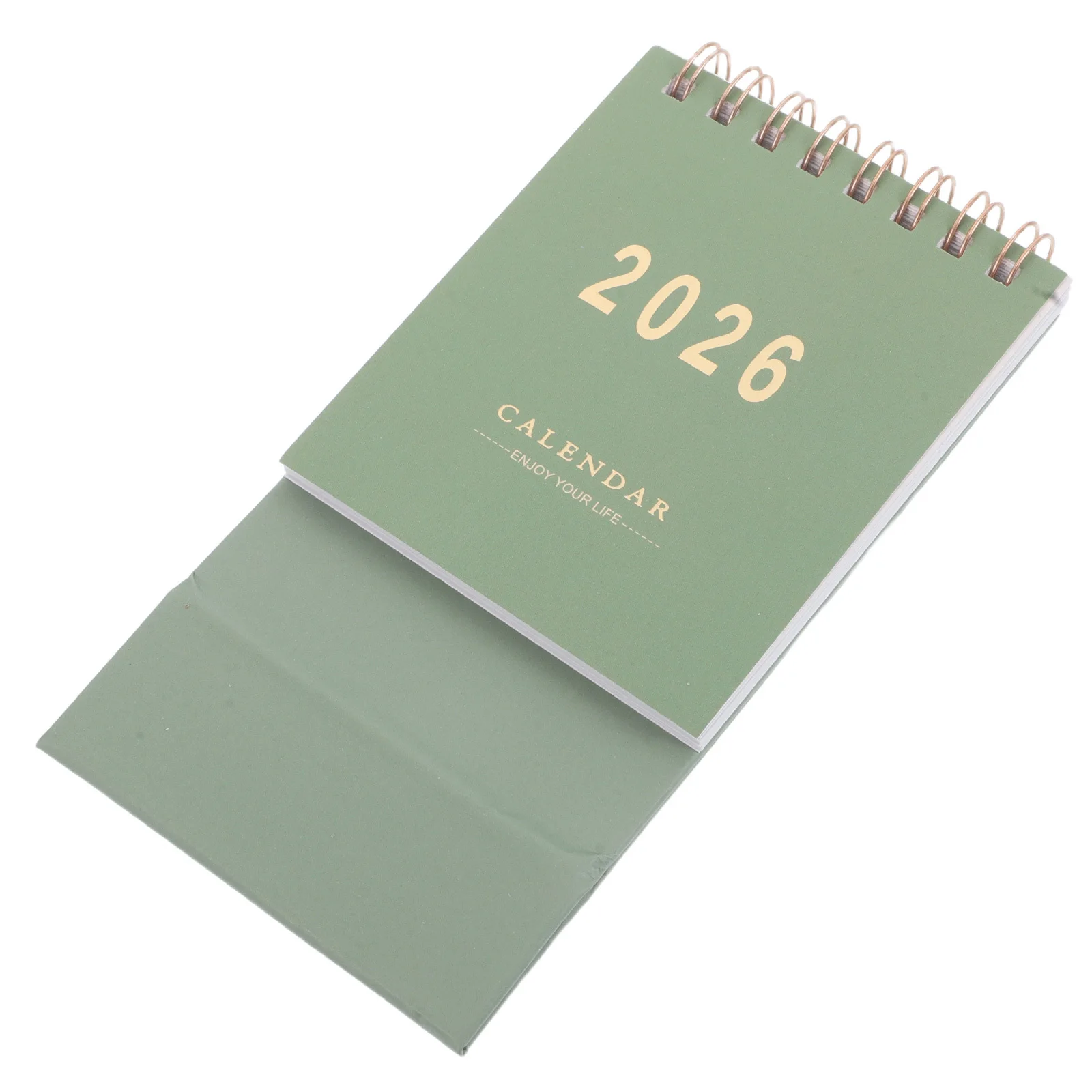 

1 мини-настольный календарь 2026 Компактный стоячий флип-настольный ежемесячный планировщик для домашнего офиса, школьного планирования, бумага для организации расписания