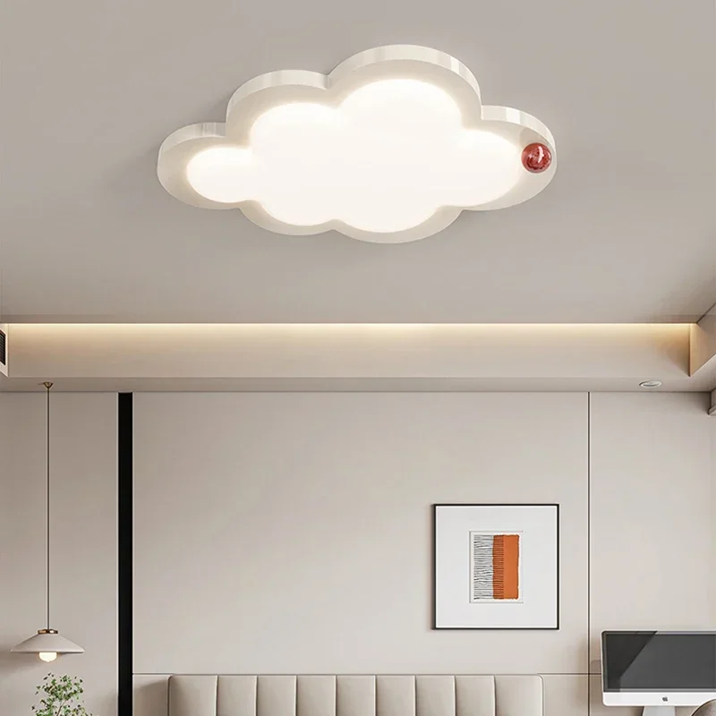 Full Spectrum Bedroom Ceiling Light Modern Originality Cartoon Cloud Ceiling Light Fashion Indoor Lighting Lampara De Techo FYCL