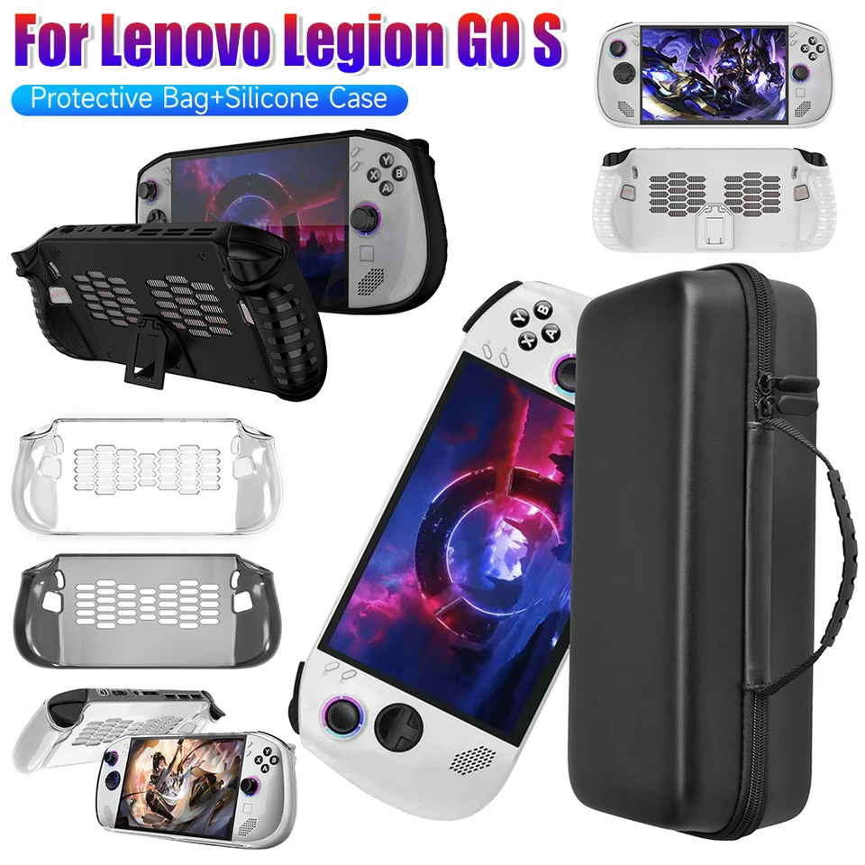 Housse De Transport Protection Legion Go S - Étui Rigide Noir Pour Console Portable