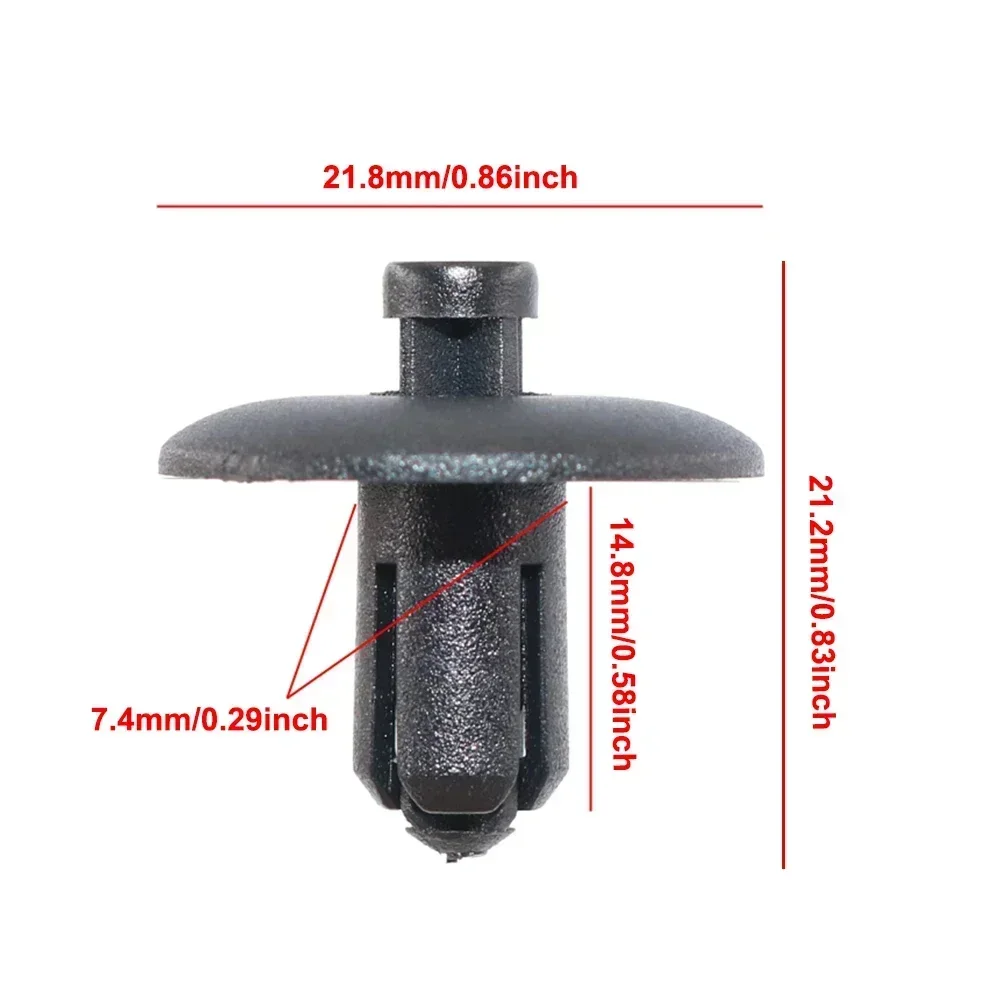 10Pcs OE 4D0807300 Body Cover Panel Retainer Clips Fit Audi A2 A4 A5 A8 Q3 Q5 TT TTS VW CR7 Auto Exterior Fastener Accessories
