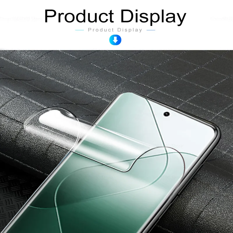 Front Back Hydrogel Film For Xiaomi 14 Pro Screen Protector Film Xiomi Mi14 Mi 14 Xiaomi14 14Pro 5G Camera Lens Protection Glass