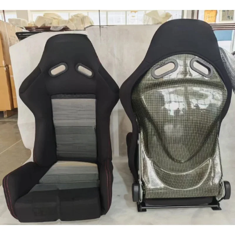 High Quality Red Suede Carbon Sports Cushion Unit For Racing Simulator Interior Components