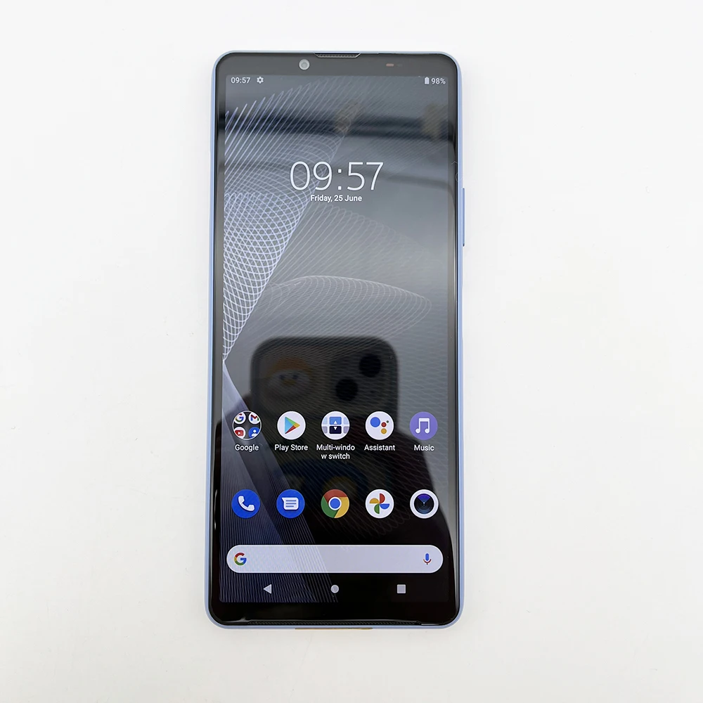 Imagem -02 - Sony-xperia 10 Iii Smartphone 5g Xq-bt52 Original Desbloqueado Dual Sim Celular Octa-core 12mp Snapdragon Impressão Digital 6gb 128gb