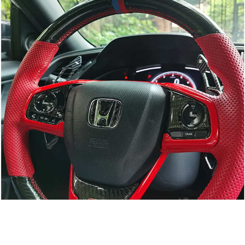 Carbon Fiber for Honda Civic Accord Avancier Inspire CRV Breeze Car Steering Wheel Paddle Shifter Lever Car Shift Paddle