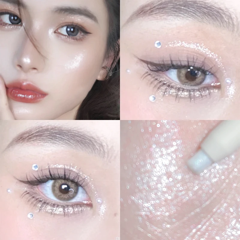 Sombra de ojos de 5/10/15 piezas, lápiz de brillo único de larga duración, maquillaje de ojos deslumbrante, tendencia más vendida, fácil de usar