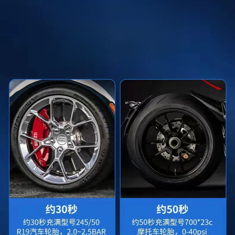 Mobil baru dengan pompa inflasi pada papan genggam elektrik baterai mobil 12v Universal Universal Portabel daya tahan lama daya tinggi